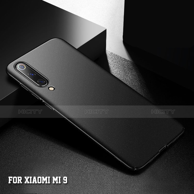 Xiaomi Mi 9用ハードケース プラスチック 質感もマット M01 Xiaomi ブラック