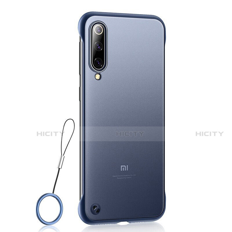 Xiaomi Mi 9用極薄ケース クリア透明 プラスチック 質感もマットU01 Xiaomi ネイビー