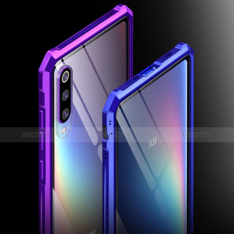 Xiaomi Mi 9用ハイブリットバンパーケース クリア透明 プラスチック 鏡面 カバー Xiaomi 