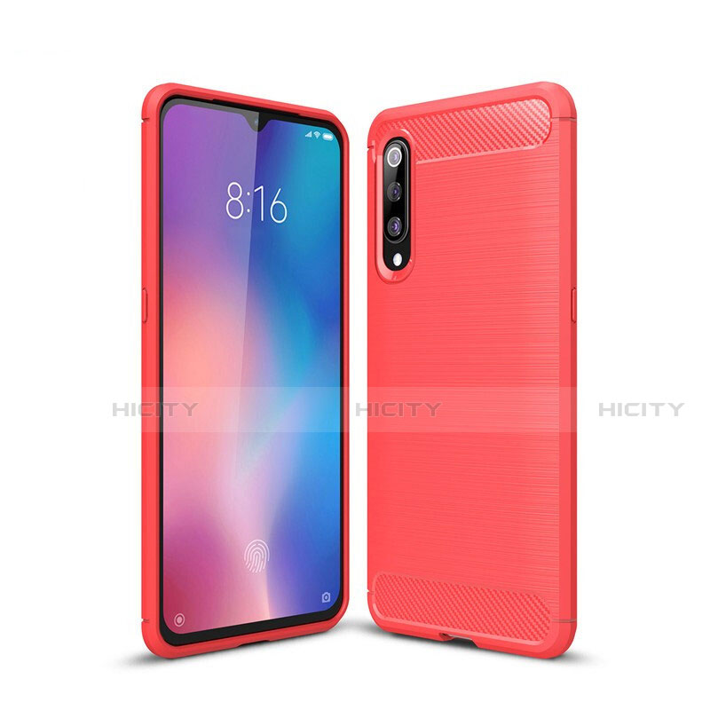 Xiaomi Mi 9用シリコンケース ソフトタッチラバー ライン カバー Xiaomi 