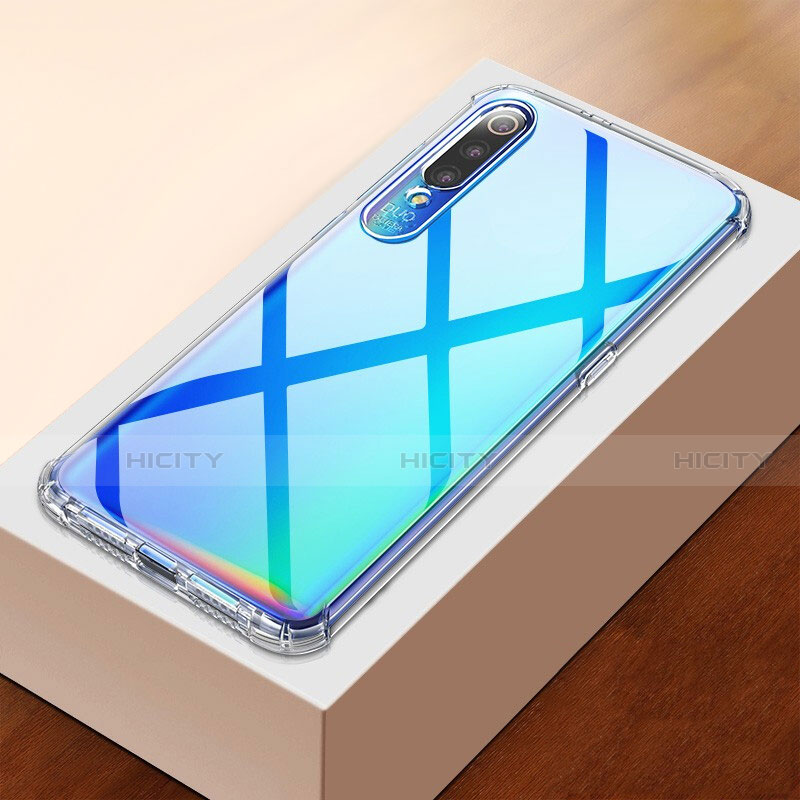 Xiaomi Mi 9 Lite用極薄ソフトケース シリコンケース 耐衝撃 全面保護 クリア透明 T06 Xiaomi クリア