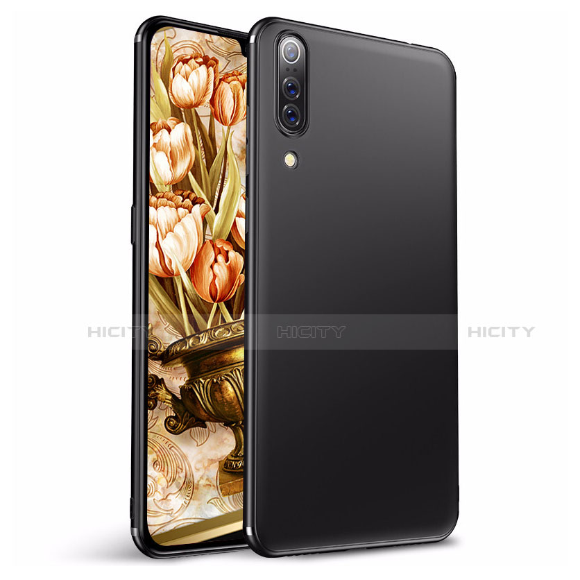 Xiaomi Mi 9 Lite用極薄ソフトケース シリコンケース 耐衝撃 全面保護 Xiaomi ブラック