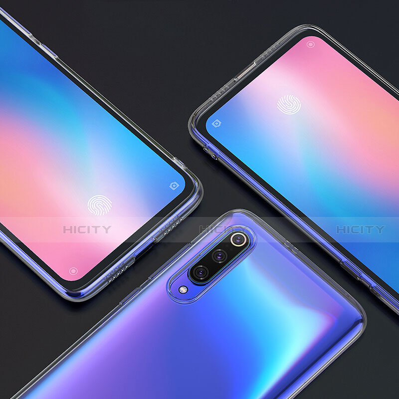 Xiaomi Mi 9 Lite用極薄ソフトケース シリコンケース 耐衝撃 全面保護 クリア透明 T12 Xiaomi クリア