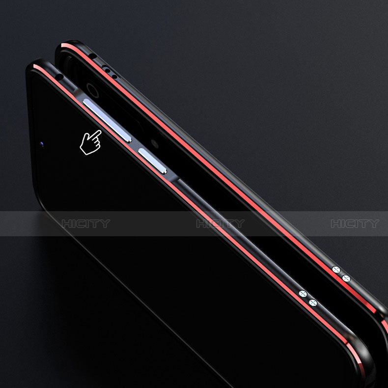 Xiaomi Mi 9 Lite用ケース 高級感 手触り良い アルミメタル 製の金属製 バンパー カバー Xiaomi 
