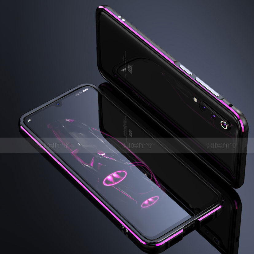 Xiaomi Mi 9 Lite用ケース 高級感 手触り良い アルミメタル 製の金属製 バンパー カバー Xiaomi 