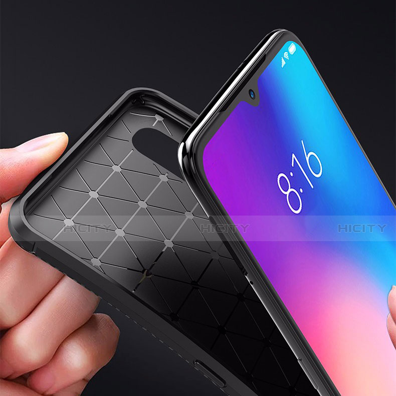 Xiaomi Mi 9 Lite用シリコンケース ソフトタッチラバー ツイル カバー Xiaomi 