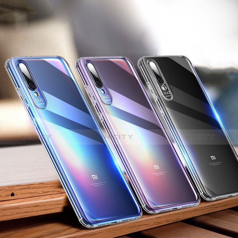 Xiaomi Mi 9 Pro 5G用極薄ソフトケース シリコンケース 耐衝撃 全面保護 クリア透明 T06 Xiaomi クリア