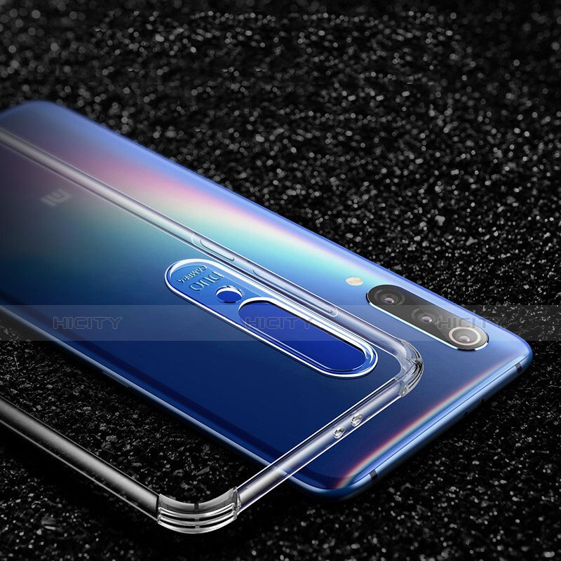 Xiaomi Mi 9 Pro 5G用極薄ソフトケース シリコンケース 耐衝撃 全面保護 クリア透明 T07 Xiaomi クリア