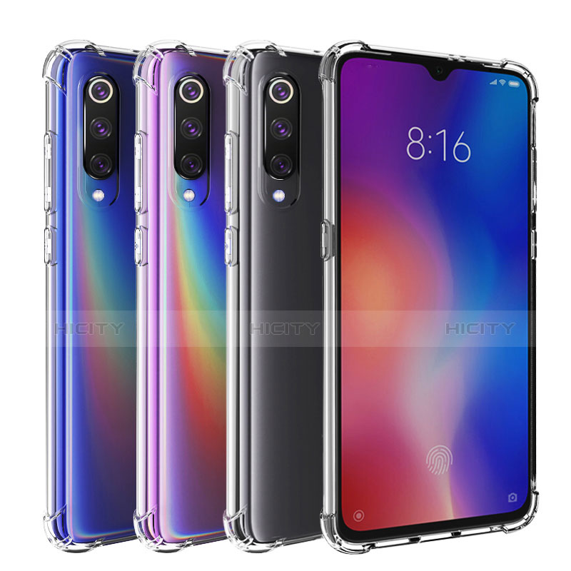 Xiaomi Mi 9 Pro用極薄ソフトケース シリコンケース 耐衝撃 全面保護 クリア透明 H03 Xiaomi 