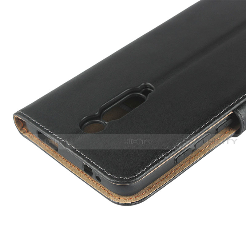 Xiaomi Mi 9T用手帳型 レザーケース スタンド K01 Xiaomi ブラック