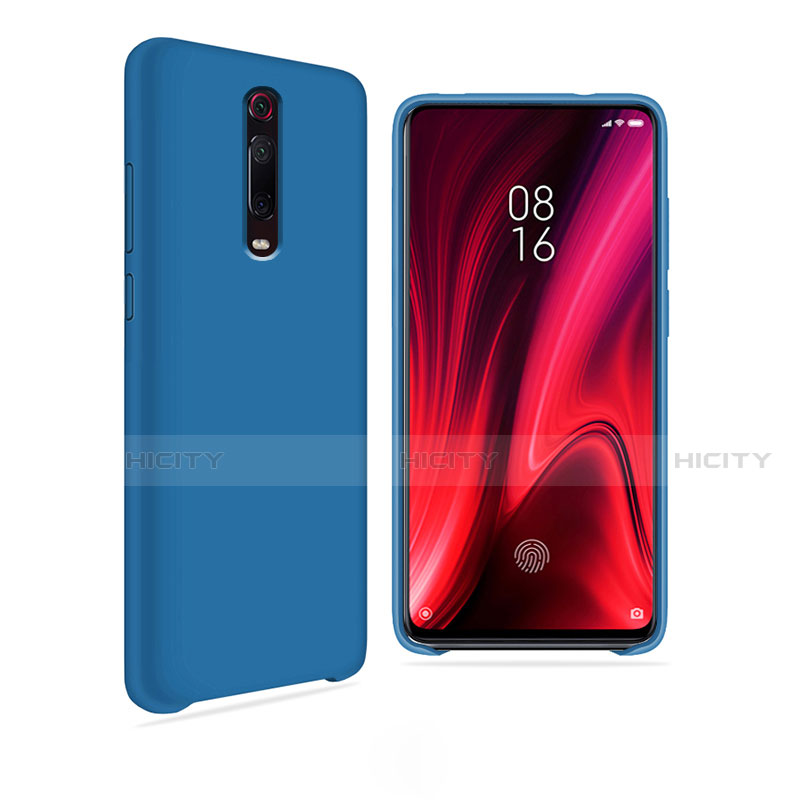 Xiaomi Mi 9T用360度 フルカバー極薄ソフトケース シリコンケース 耐衝撃 全面保護 バンパー C04 Xiaomi ネイビー