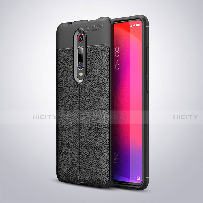 Xiaomi Mi 9T用シリコンケース ソフトタッチラバー レザー柄 カバー H01 Xiaomi 