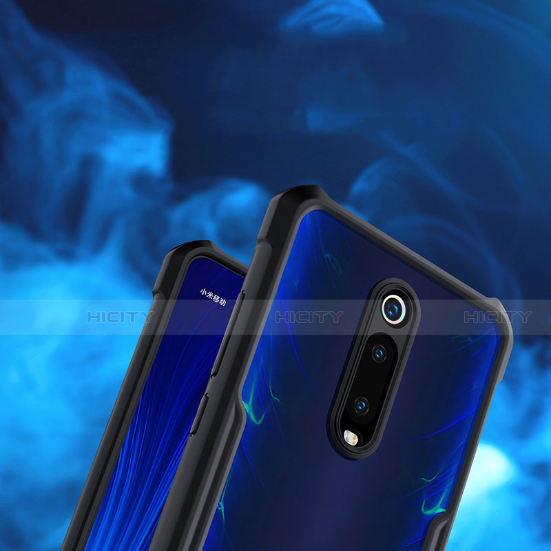 Xiaomi Mi 9T用360度 フルカバーハイブリットバンパーケース クリア透明 プラスチック 鏡面 アンド指輪 マグネット式 T01 Xiaomi 