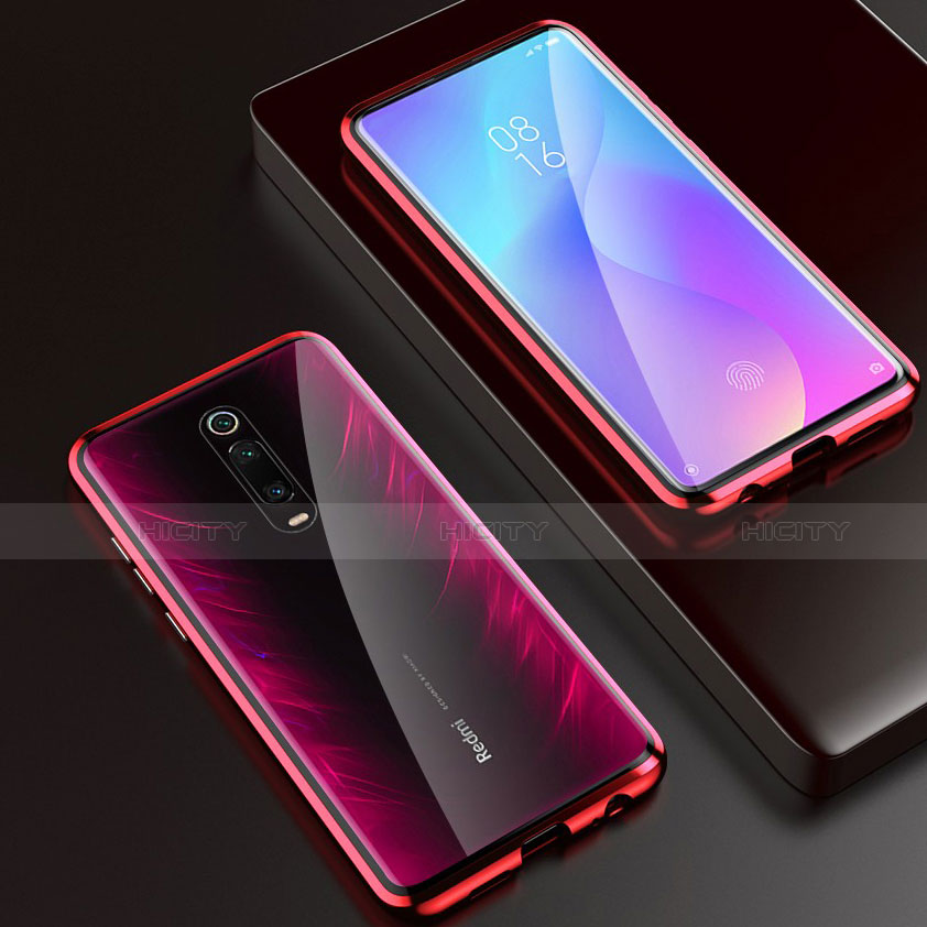 Xiaomi Mi 9T Pro用ケース 高級感 手触り良い アルミメタル 製の金属製 360度 フルカバーバンパー 鏡面 カバー Xiaomi 