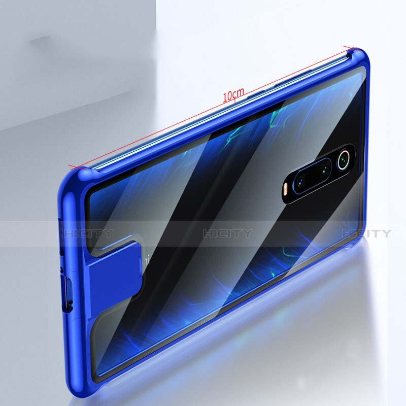 Xiaomi Mi 9T Pro用ケース 高級感 手触り良い アルミメタル 製の金属製 360度 フルカバーバンパー 鏡面 カバー T05 Xiaomi 