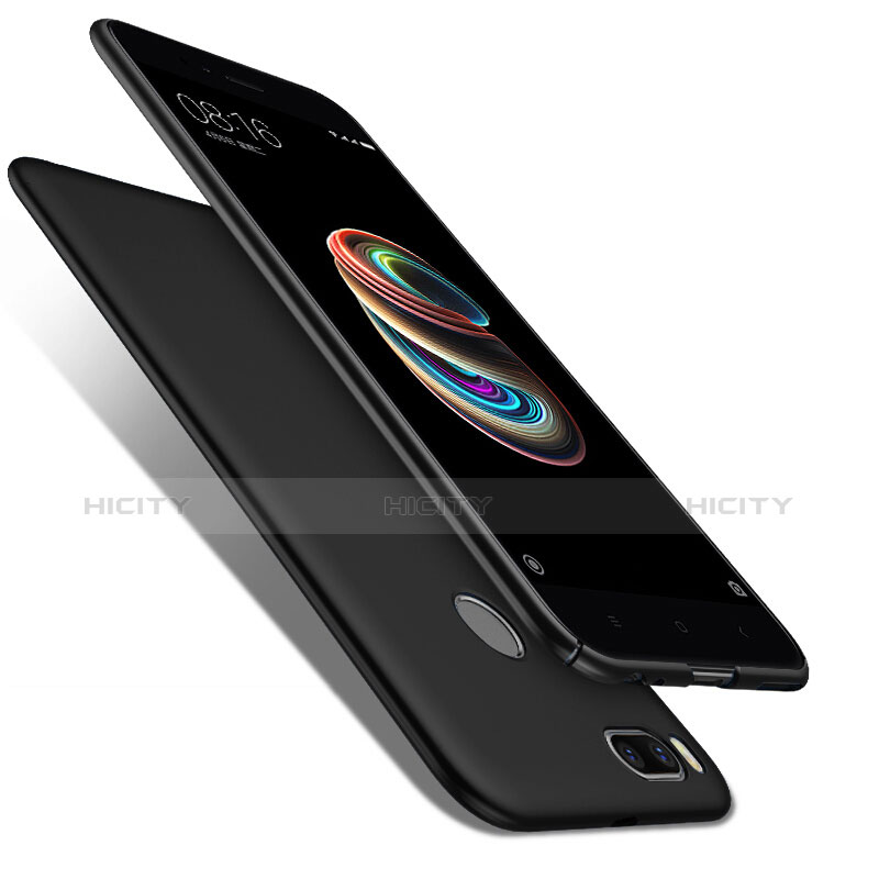 Xiaomi Mi A1用ハードケース プラスチック 質感もマット Xiaomi ブラック
