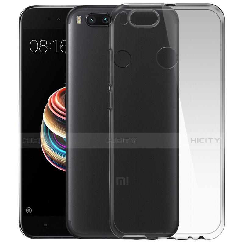 Xiaomi Mi A1用極薄ソフトケース シリコンケース 耐衝撃 全面保護 クリア透明 T07 Xiaomi クリア