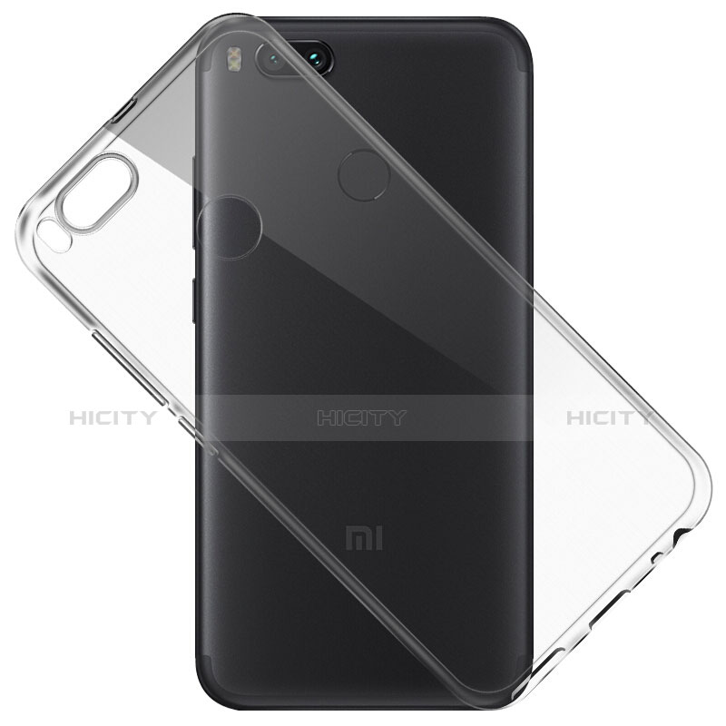 Xiaomi Mi A1用極薄ソフトケース シリコンケース 耐衝撃 全面保護 クリア透明 T07 Xiaomi クリア