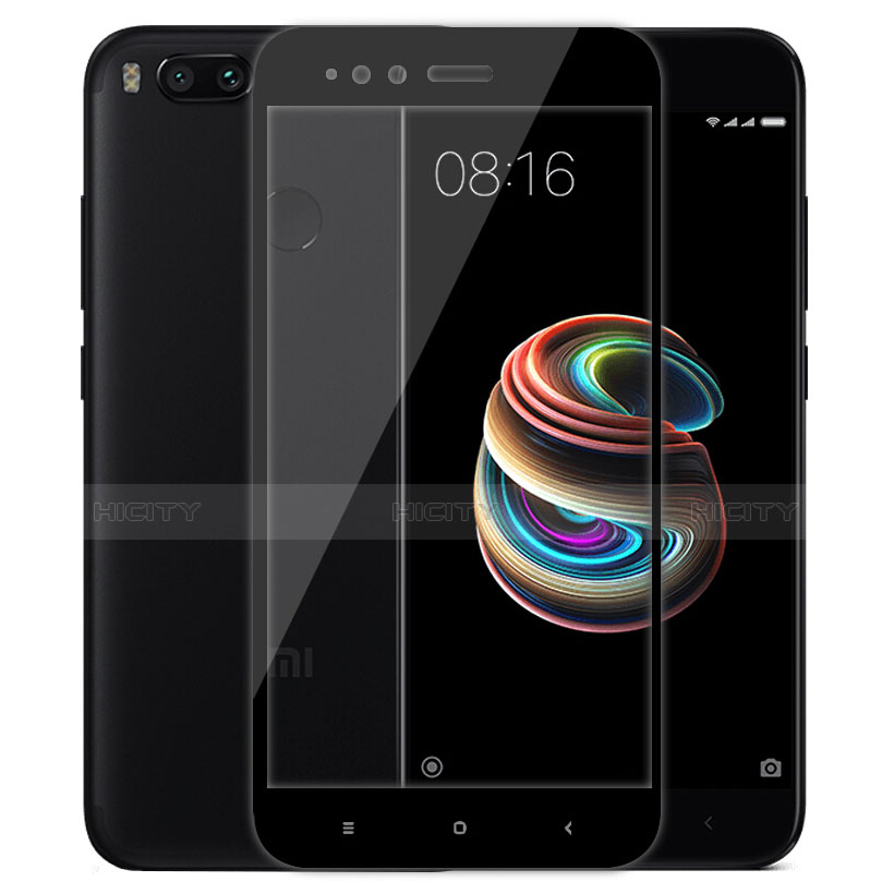 Xiaomi Mi A1用強化ガラス フル液晶保護フィルム F02 Xiaomi ブラック
