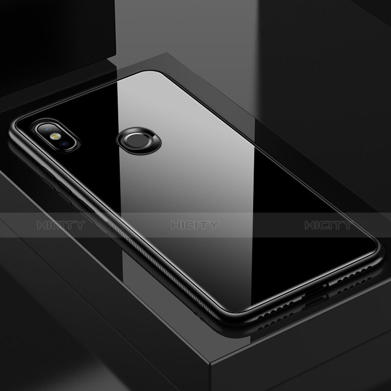 Xiaomi Mi A2用ハイブリットバンパーケース プラスチック 鏡面 カバー Xiaomi 