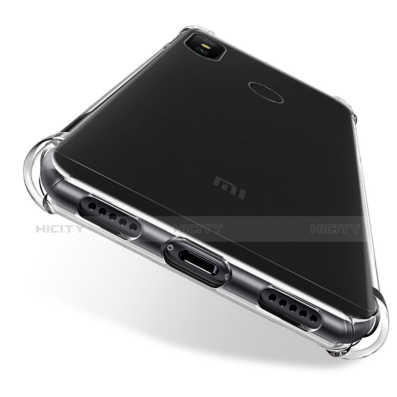 Xiaomi Mi A2 Lite用極薄ソフトケース シリコンケース 耐衝撃 全面保護 クリア透明 T02 Xiaomi クリア