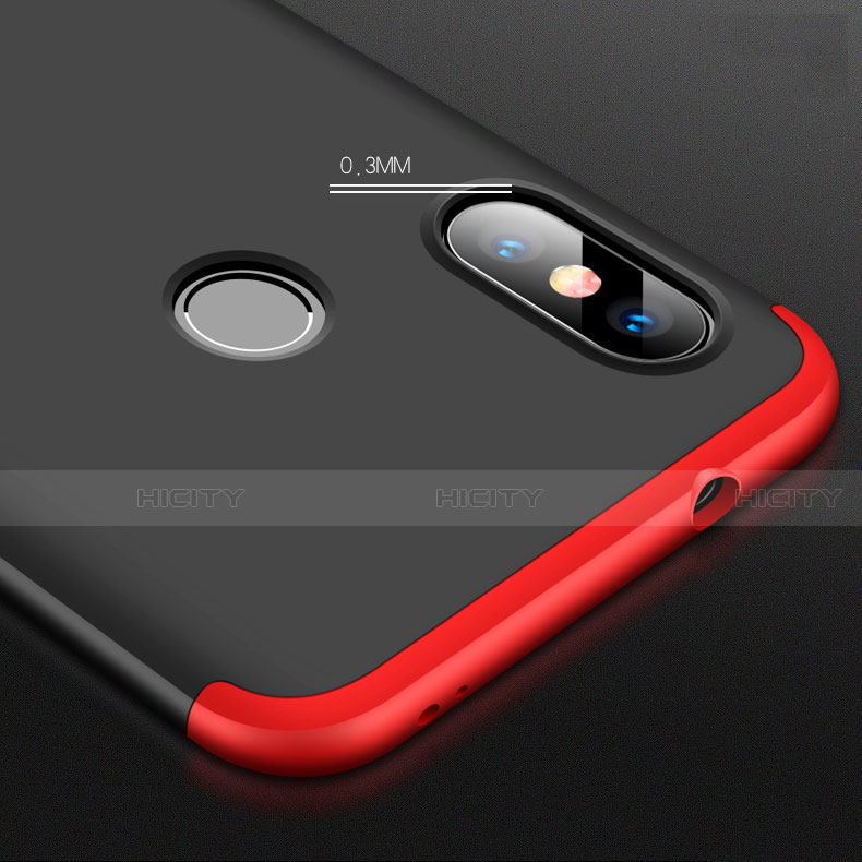 Xiaomi Mi A2 Lite用ハードケース プラスチック 質感もマット 前面と背面 360度 フルカバー Xiaomi 