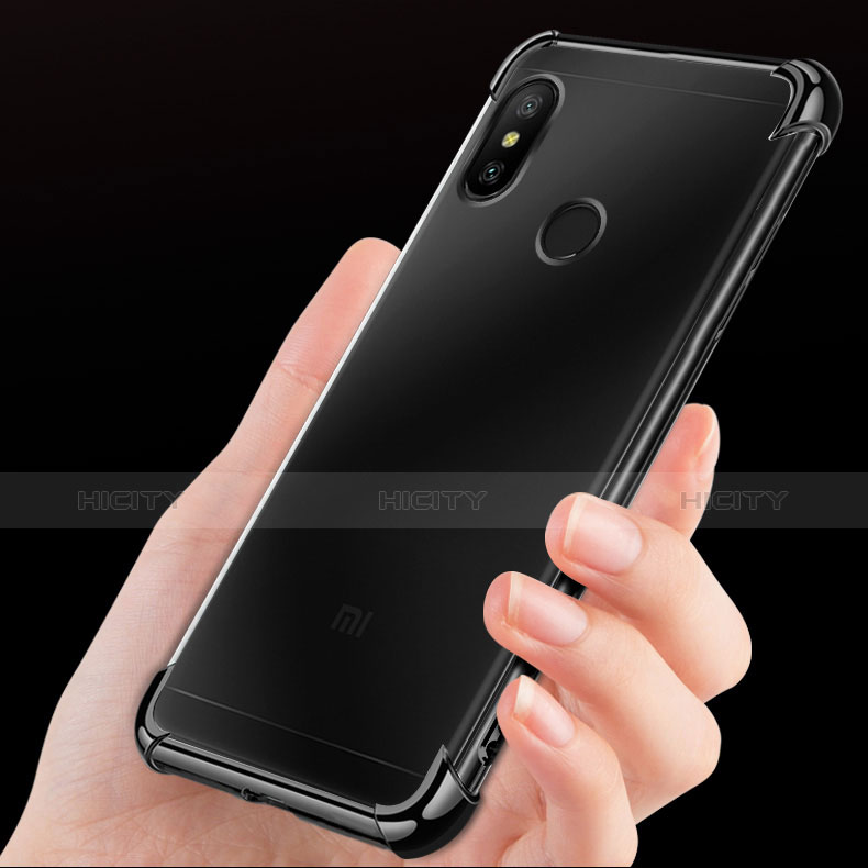 Xiaomi Mi A2 Lite用極薄ソフトケース シリコンケース 耐衝撃 全面保護 クリア透明 H02 Xiaomi 