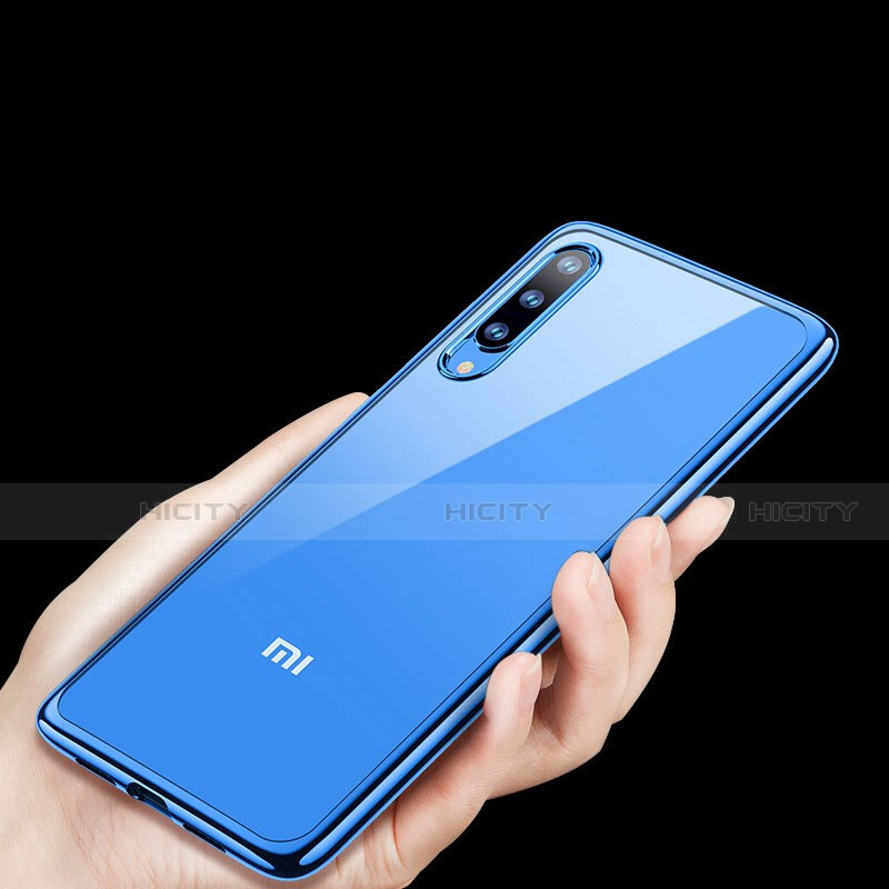 Xiaomi Mi A3 Lite用極薄ソフトケース シリコンケース 耐衝撃 全面保護 クリア透明 H01 Xiaomi ネイビー