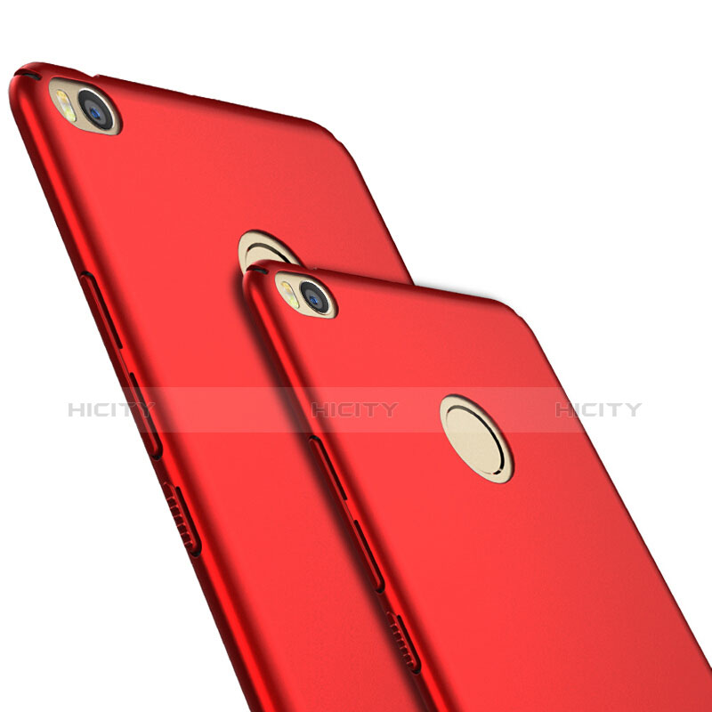 Xiaomi Mi Max 2用ハードケース プラスチック 質感もマット Xiaomi レッド