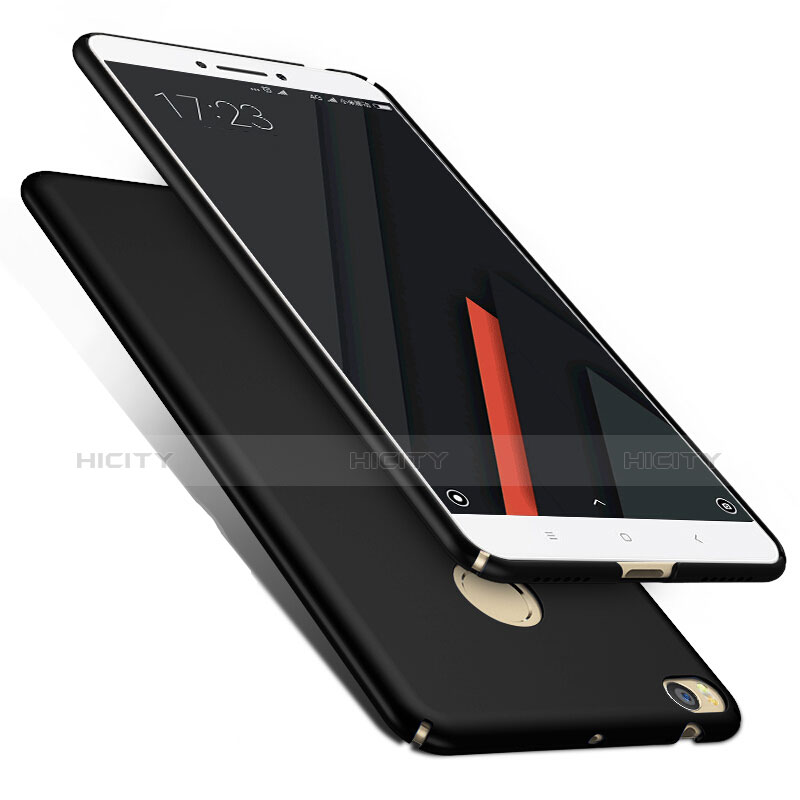 Xiaomi Mi Max 2用ハードケース プラスチック 質感もマット M02 Xiaomi ブラック
