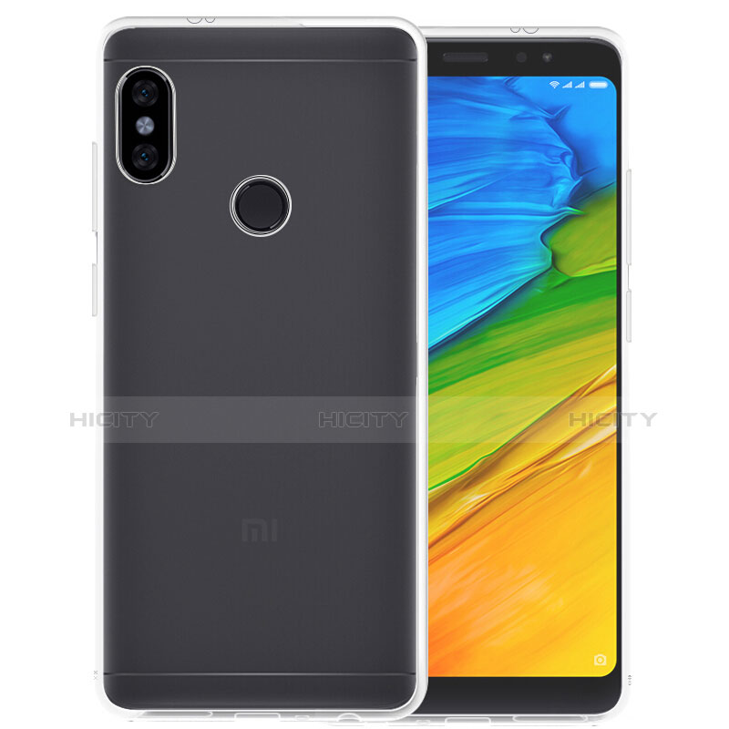 Xiaomi Mi Max 3用極薄ソフトケース シリコンケース 耐衝撃 全面保護 クリア透明 T02 Xiaomi クリア