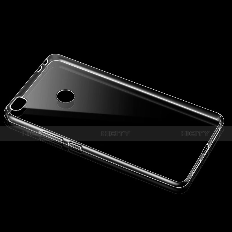 Xiaomi Mi Max用極薄ソフトケース シリコンケース 耐衝撃 全面保護 クリア透明 T02 Xiaomi クリア