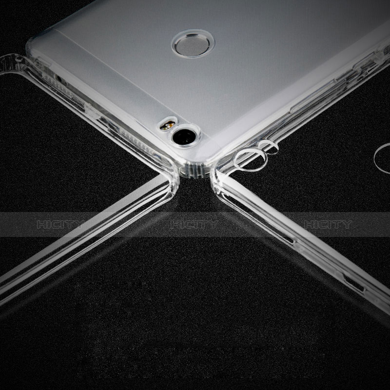 Xiaomi Mi Max用極薄ソフトケース シリコンケース 耐衝撃 全面保護 クリア透明 T05 Xiaomi クリア