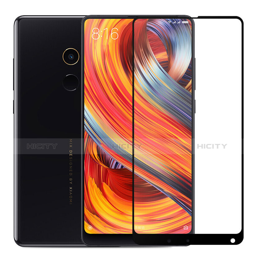 Xiaomi Mi Mix 2用強化ガラス フル液晶保護フィルム F03 Xiaomi ホワイト