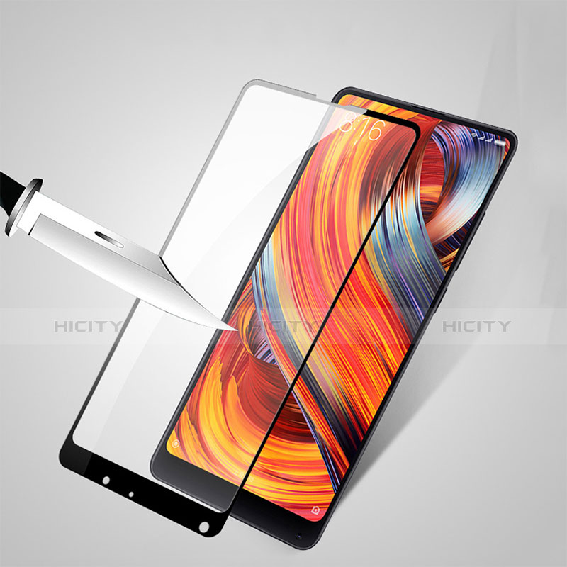 Xiaomi Mi Mix 2用強化ガラス フル液晶保護フィルム F03 Xiaomi ホワイト