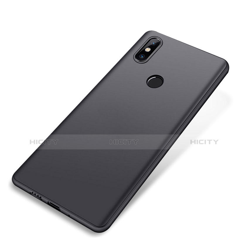 Xiaomi Mi Mix 2S用極薄ソフトケース シリコンケース 耐衝撃 全面保護 Xiaomi ブラック