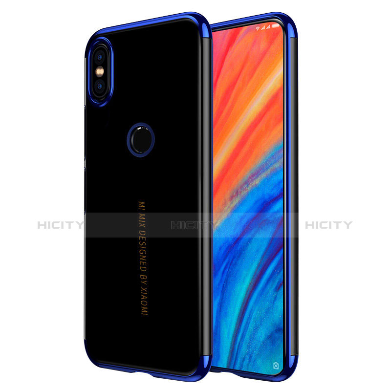 Xiaomi Mi Mix 2S用極薄ソフトケース シリコンケース 耐衝撃 全面保護 クリア透明 H03 Xiaomi 