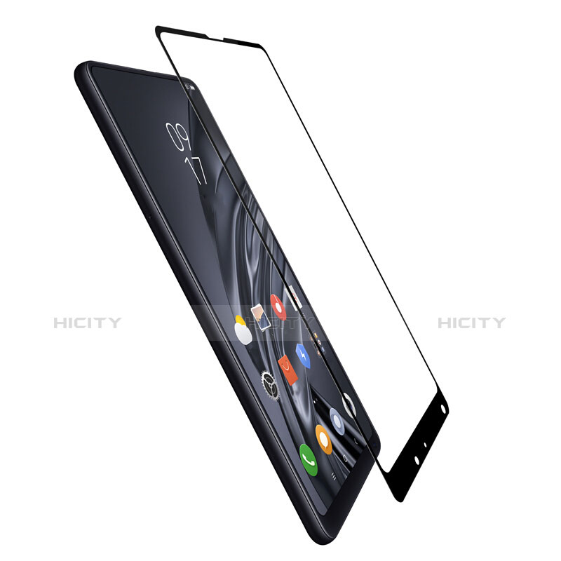 Xiaomi Mi Mix 2S用強化ガラス フル液晶保護フィルム Xiaomi ブラック