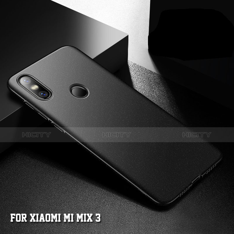 Xiaomi Mi Mix 3用ハードケース プラスチック 質感もマット M05 Xiaomi ブラック