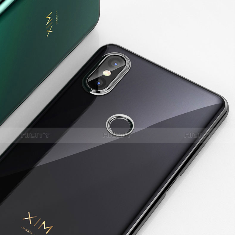 Xiaomi Mi Mix 3用極薄ソフトケース シリコンケース 耐衝撃 全面保護 クリア透明 H01 Xiaomi 