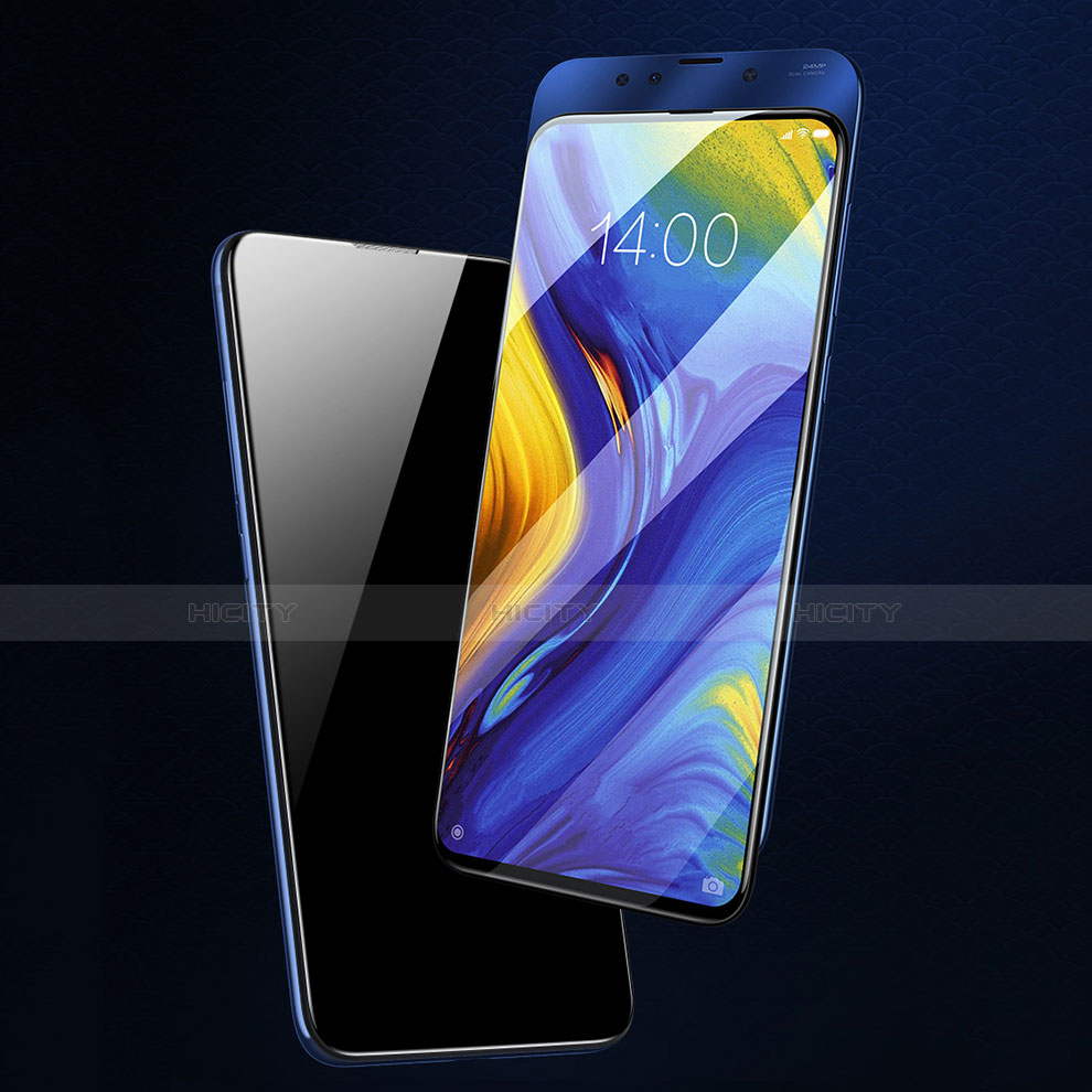 Xiaomi Mi Mix 3用強化ガラス フル液晶保護フィルム F02 Xiaomi ブラック