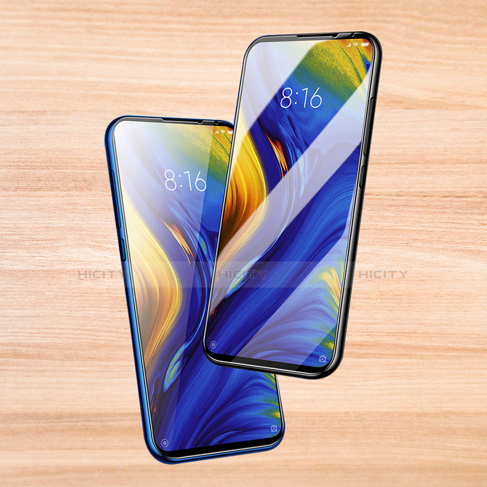 Xiaomi Mi Mix 3用強化ガラス フル液晶保護フィルム F03 Xiaomi ブラック