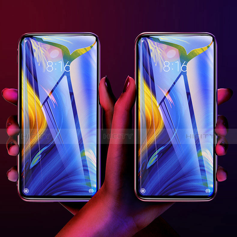 Xiaomi Mi Mix 3用強化ガラス フル液晶保護フィルム F04 Xiaomi ブラック