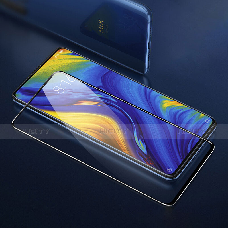 Xiaomi Mi Mix 3用強化ガラス フル液晶保護フィルム F08 Xiaomi ブラック