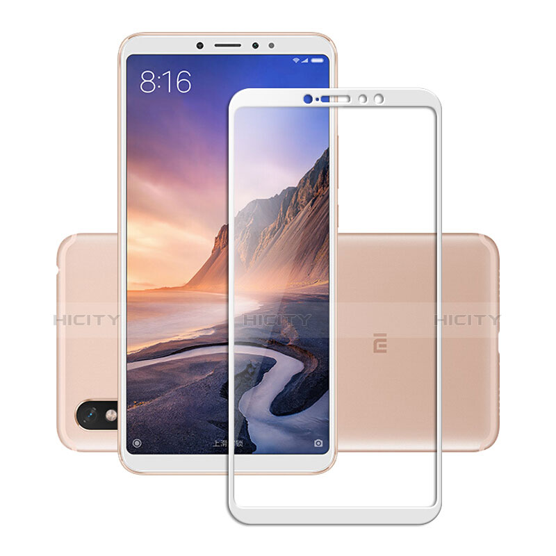 Xiaomi Mi Mix 3用強化ガラス フル液晶保護フィルム F09 Xiaomi ホワイト