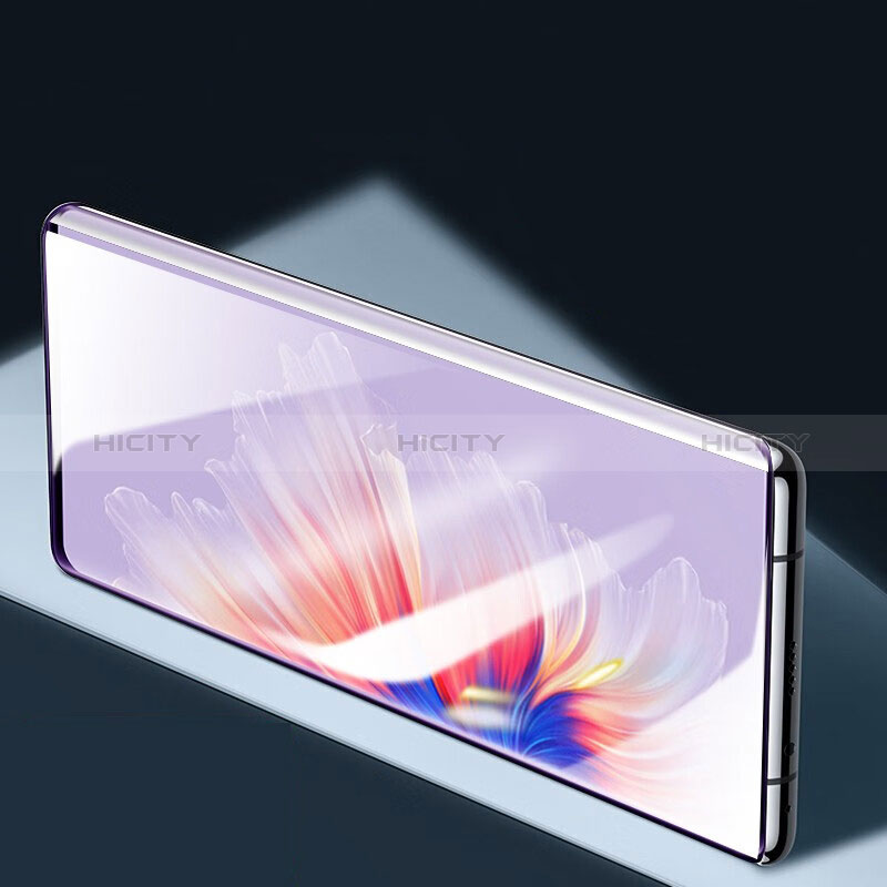 Xiaomi Mi Mix 4 5G用強化ガラス フル液晶保護フィルム アンチグレア ブルーライト Xiaomi ブラック