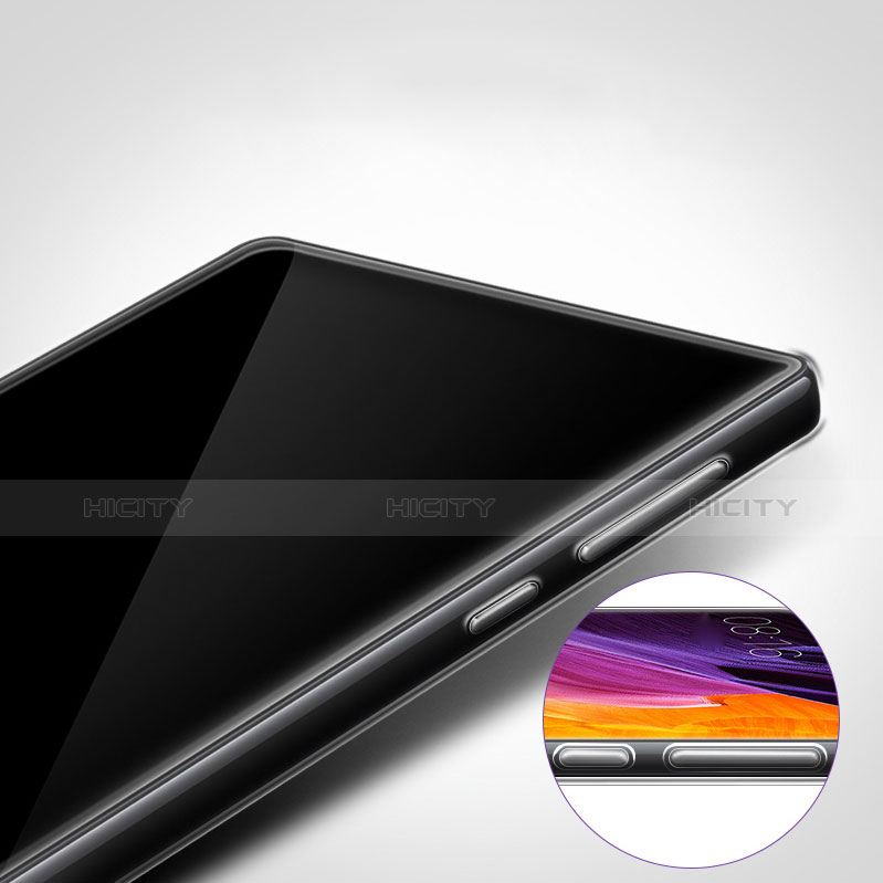 Xiaomi Mi Mix用極薄ソフトケース シリコンケース 耐衝撃 全面保護 クリア透明 T03 Xiaomi クリア