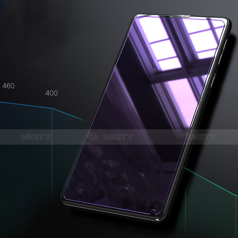 Xiaomi Mi Mix Evo用アンチグレア ブルーライト 強化ガラス 液晶保護フィルム Xiaomi ネイビー