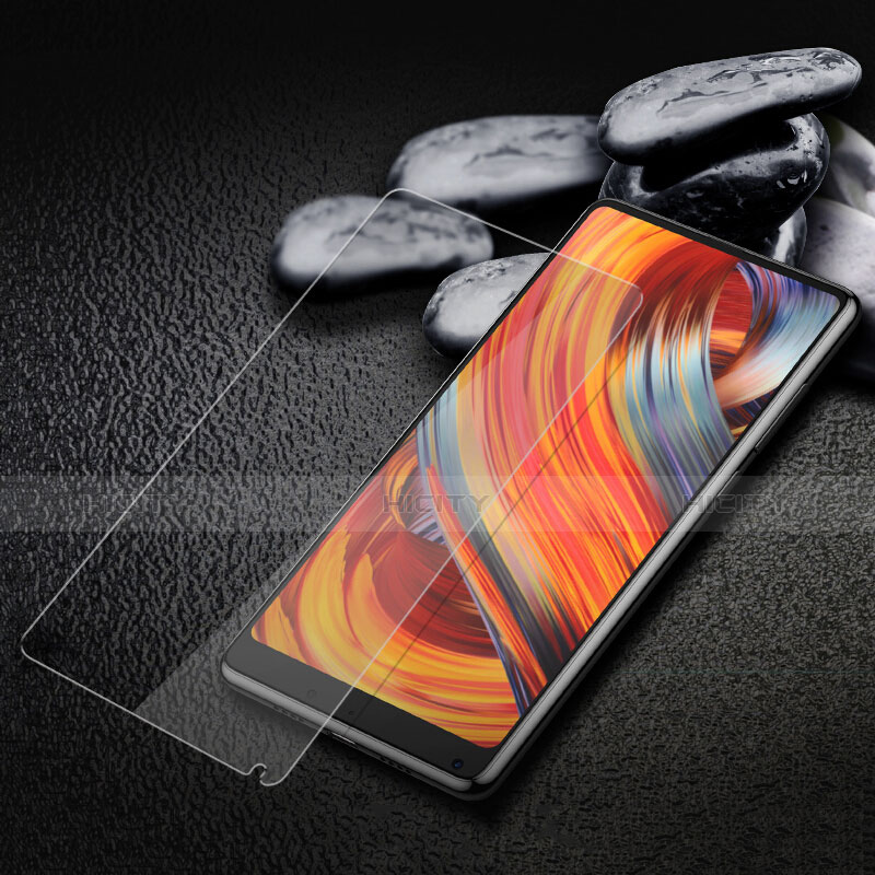 Xiaomi Mi Mix Evo用強化ガラス フル液晶保護フィルム F04 Xiaomi ブラック