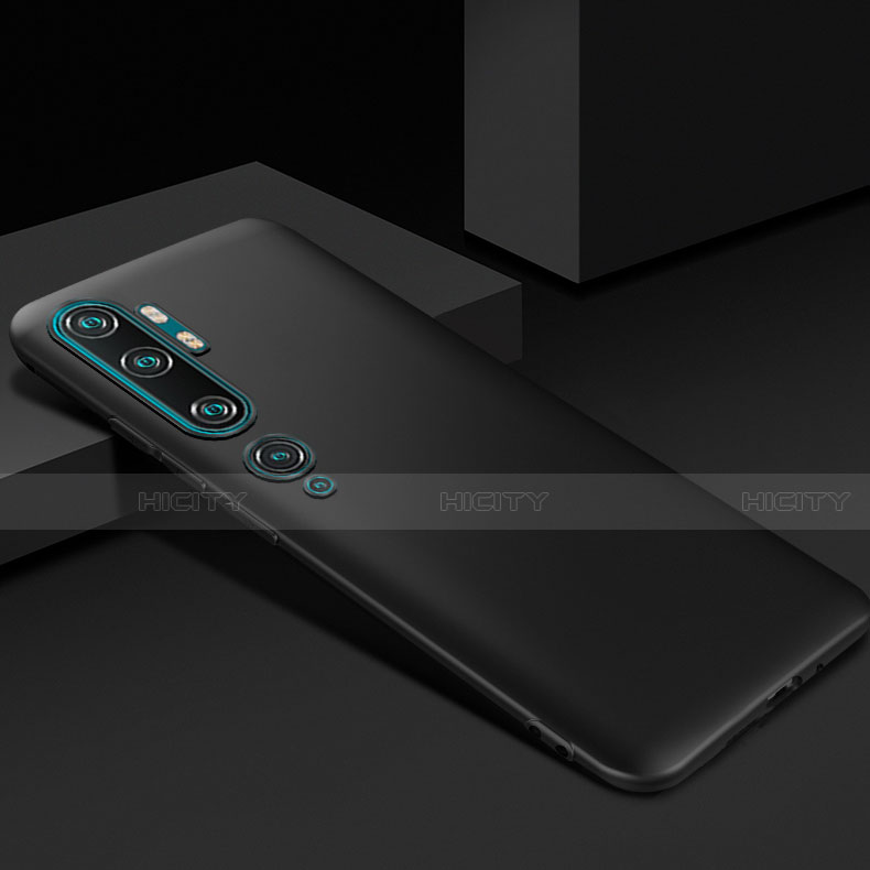 Xiaomi Mi Note 10用ハードケース プラスチック 質感もマット Xiaomi ブラック